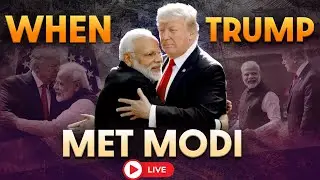 LIVE: Modi US Visit | PM Modi-Donald Trump Meet LIVE | PM Modi LIVE | Trump Welcomes Modi | US News