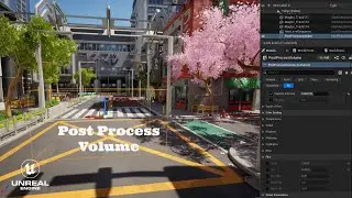 Unreal Engine 5 Post Process Volume tutorial