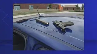 Lorain County sheriff: Man arrested after being found with gun outside Elyria elementary school