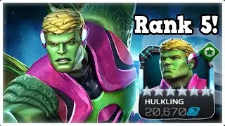 6 Star Rank 5 Hulkling! | Week of Rank 5s Episode #2! | Marvel Contest of Champions