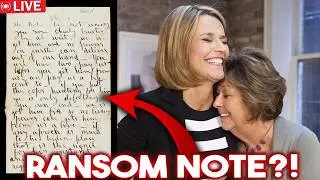 BREAKING: 🚨RANSOM NOTE RECIEVED FOR NANCY GUTHRIE!?🚨