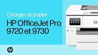 Charger papier et autre | Tout-en-Un grand format HP OfficeJet Pro 9720 et 9730 | HP Support