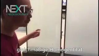 Qualit&auml;t Schaltbare Folie Optik und Haltbarkeit