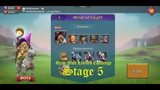 Grim Wolf // Stage 5 // Limited Challenge // September 2022