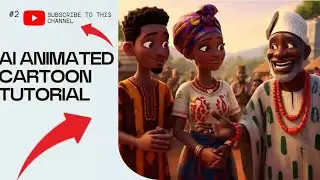 AFRICAN TALES, (The Gold That Transformed the History of a Poor Village )    AI CREATION