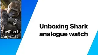 Watch unboxing video SHARK CLASSIC CLIP ANALOG BOOT CAMP