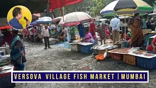 Versova Village Fish Market | Fish Market In Mumbai | वर्सोवा मच्छी मार्केट |  मछली बाजार