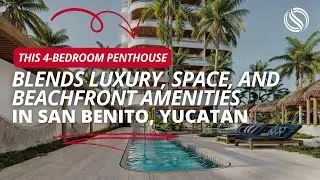 This penthouse has a private pool and kids pool in San Benito, Yucat&aacute;n