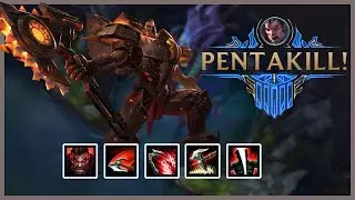 Darius 1 vs 5 PENTAKILL