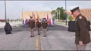 Церемония открытия форта Гордон