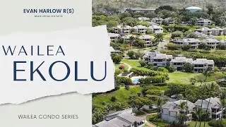 Wailea Ekolu Condos | 4K Drone Tour of Ekolu | Wailea Condos Series