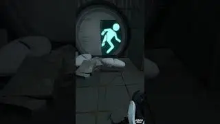 Шутка ГЛаДОС про катапультирование в космос | Portal 2 лучшие моменты, ч.10 | #shorts #portal2 #lol