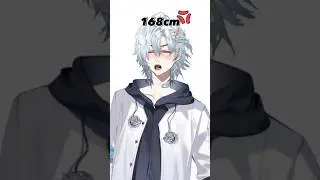 How tall are U? #dear_u_san #vtuber #japanese #otaku #anime