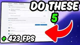 5 SIMPLE PC Tweaks for More FPS & Less Delay (2026)