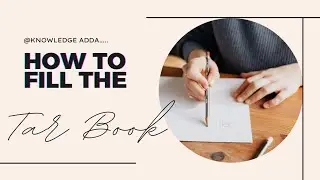 How To Fill The Tar Book For COP  Certificate. (Engine Room COP)