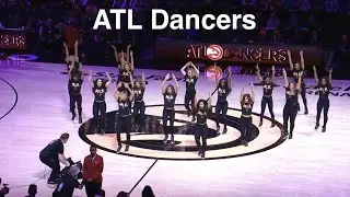ATL Dancers (Atlanta Hawks Dancers) - NBA Dancers - 1/20/2020 Dance Performance - Hawks vs Raptors