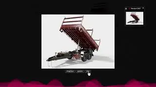 RenderCAD + Onshape + Pro Ripper by Ox Trailers