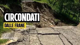 Frazioni isolate e strade distrutte, è emergenza anche in Appennino: 
