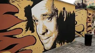 Roma: Street Art all'Universit&agrave; con David Diav&ugrave; Vecchiato