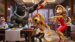 Poor Dog 😔 &mdash; Bullied 😡 &mdash; The Dog Took Revenge On The Black Dog 🐕&zwj;⬛ By&hellip; 🔥💪