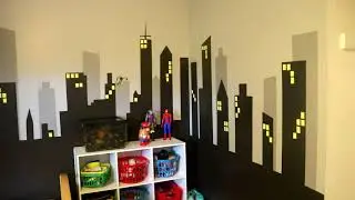 The Boys Batman Room!!!