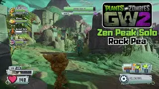 PvZ GW 2 | Solo ops | Zen Peak | Rock Pea