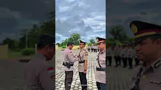 Waka Polres SBD Pimpin Apel Serah Terima Jabatan Kasat Intelkam Polres Sumba Barat Daya