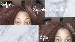 My Eyebrow Routine l CreativeCala