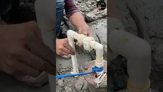 submersible pump in line cpvc pipe fittings. part 1 #viral #submersiblepump #pump #pcpumps #pumping