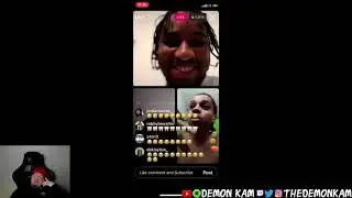Demon Kam Reacts to C Blu vs Sha gz (Crooklyn Ig Live)