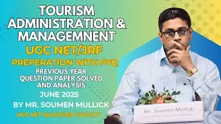 UGC NET Tourism Solved Question Paper: June 2025( Part1)