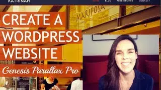 How To Make A WordPress Website (Genesis Parallax Pro)  : )
