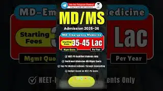 MDMS Admission 2025 #mdms2025 #mdmsfee