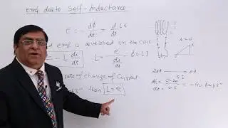 Class 12th – EMF Due to Self-Inductance | Electromagnetic Induction | Tutorials Point