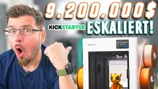 🤯Dieser 3D Drucker hat Kickstarter fast zerst&ouml;rt! Snapmaker U1 NEWS