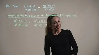 Dividing Rational Expressions (Example 1)