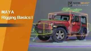 Maya Rigging Basics I: 40-3 Car Rig Wheel Steering Angle