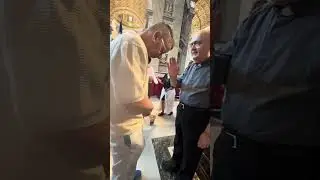 Europe vacation starts with a blessing at The Vatican 🙏