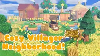 Double villager yard! Winnie the Pooh Forest Core Island Vibes!//Animal Crossing New horizons//