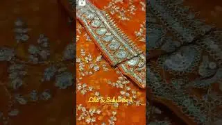 Sabyasachi Pure Organza Designer Fabric With Heavy Dupatta😱🔥🔥#shorts #fabric #viral