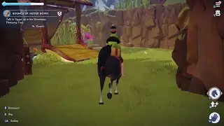 Finding the lever for the bridge shortcut between Wishing Way and Pixie Acres in Wishblossom Ranch