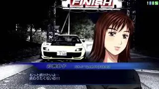 [頭文字D0]Initial D AS0 Story run #35 定峰 下り 夜 vs 岩瀨恭子 (BarryHuangさん)