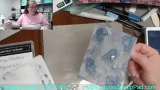 Using Alcohol & Stampin' Blends to Color on Vellum for a Stained Glass Look - Laura's Stamp Pad