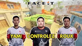 controlez POV w/yAmi, ROUX (20/3/14) CS2 FACEIT SEA - October 29th 2025