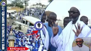 DIRECT TOUBA : ZIAR ANNUEL Dahira Ndawi   S Saliou auprès de  S Mourtada Ibn S Saliou Mbacke