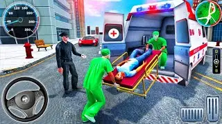 Ambulance City Rescue Simulator - 911 US Emergency Ambulance Driving 3D - Android Gameplay