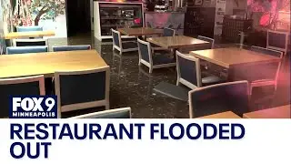 Water main break floods Minneapolis flower shop, restaurant