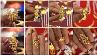 New Gold Ring Designs For Women's With Price || Daily Use Ring Design In Gold |