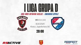 Mecz I Ligii piłki ręcznej grupa D -  UKS SMS Wybicki Kielce - Gwardia Opole.