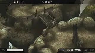 Killzone: Liberation CHALLENGE GAMES PSP (PS5 EMU) CHAPTER 3 TARGET PRACTICE RUN (60fps)